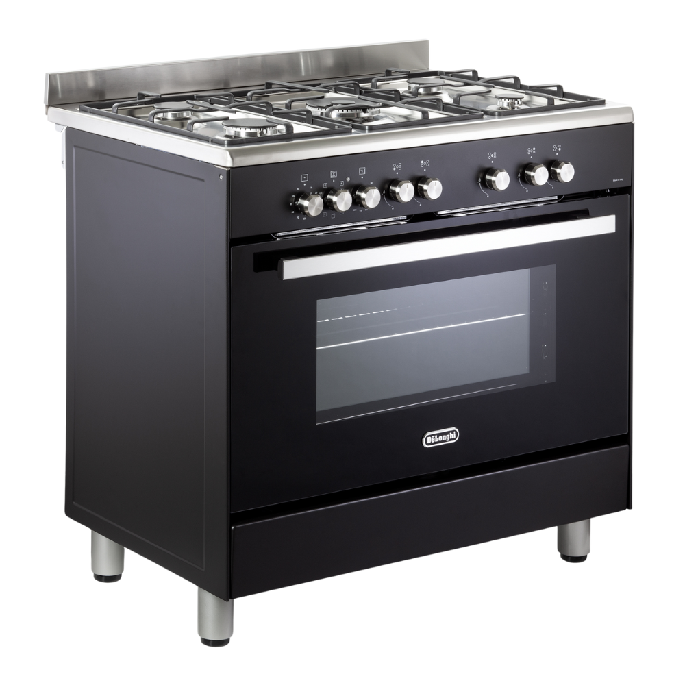 תנור משולב כיריים DeLonghi DEMA965IL - תמונת צד