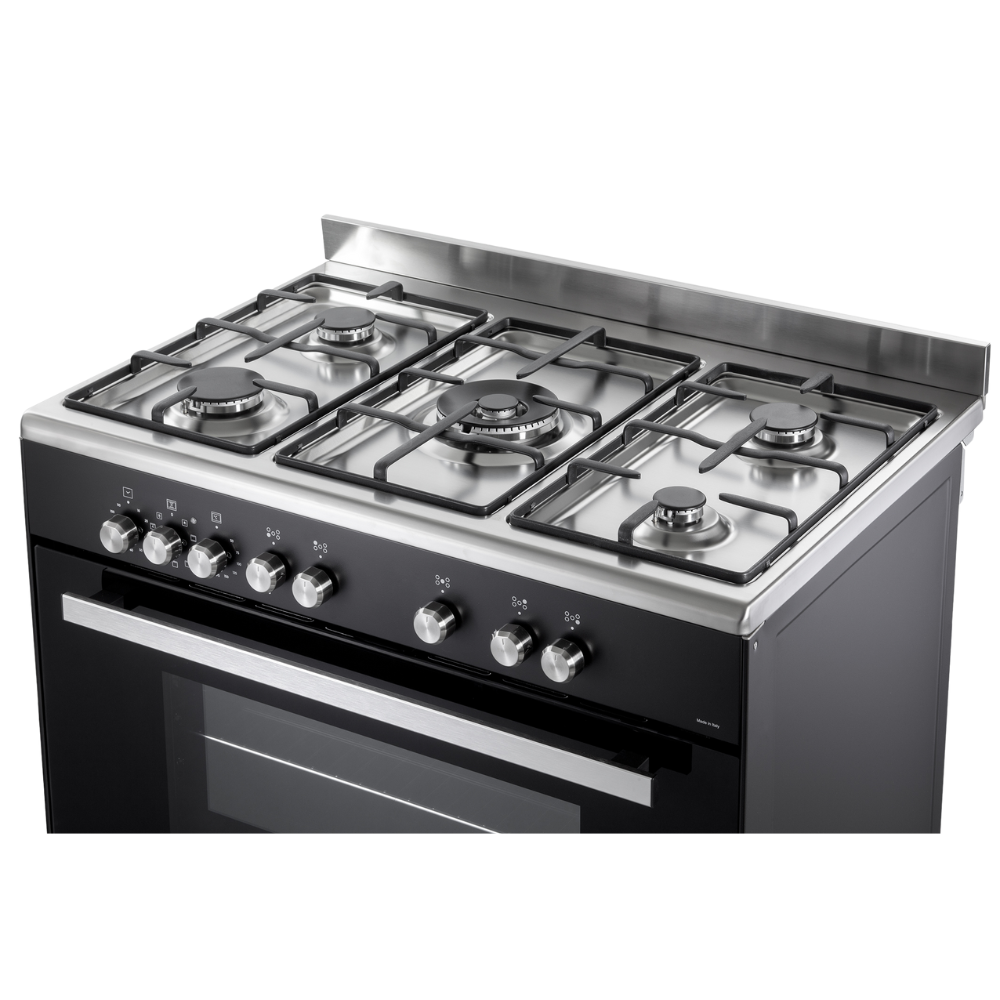 תנור משולב כיריים DeLonghi DEMA965IL - תמונת צד