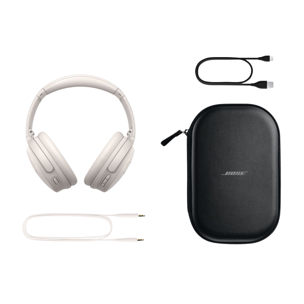 אוזניות ביטול רעשים אלחוטיות Bose QuietComfort Headphones אביזרים