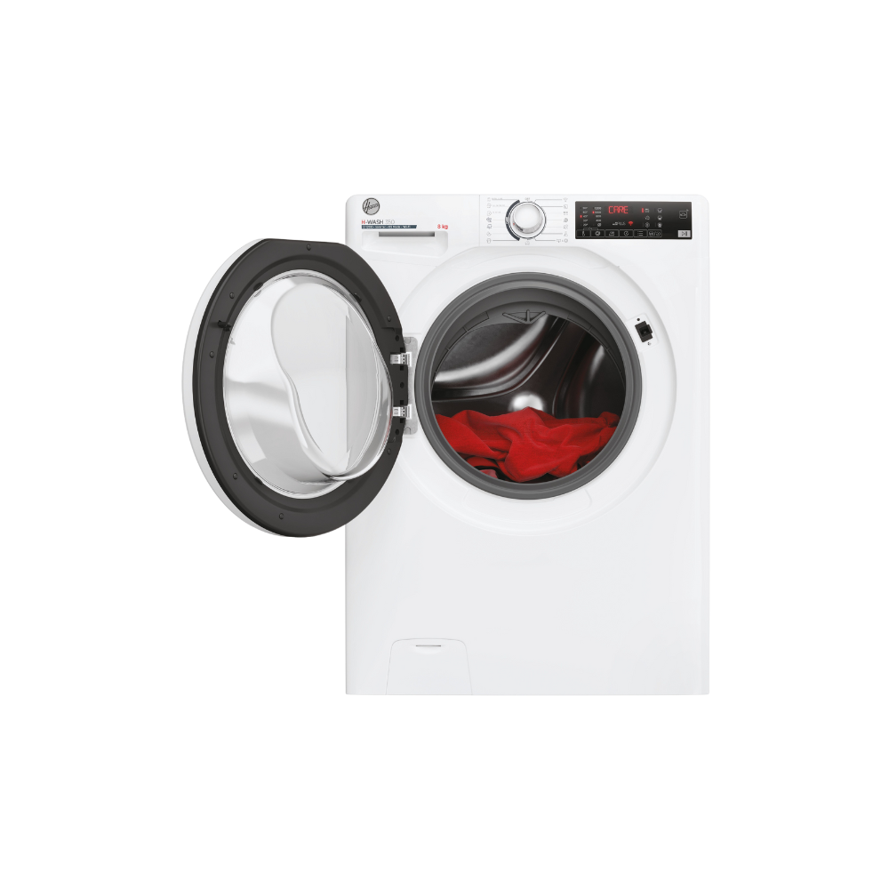 מכונת כביסה 8 ק"ג אינוורטר Hoover H3W284TMISR תוף פתוח