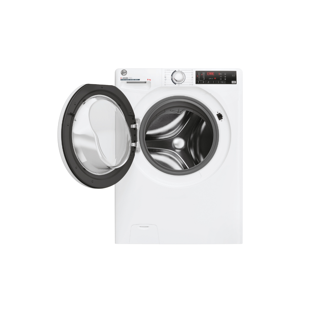 מכונת כביסה 8 ק"ג אינוורטר Hoover H3W284TMISR תוף פתוח