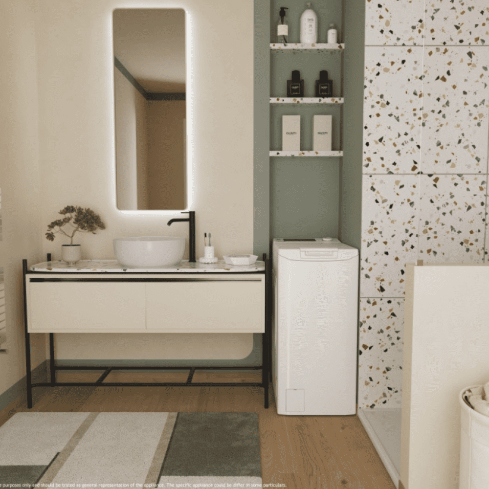 מכונת כביסה 6 ק"ג פתח עליון Hoover THOQ063D3-ISR