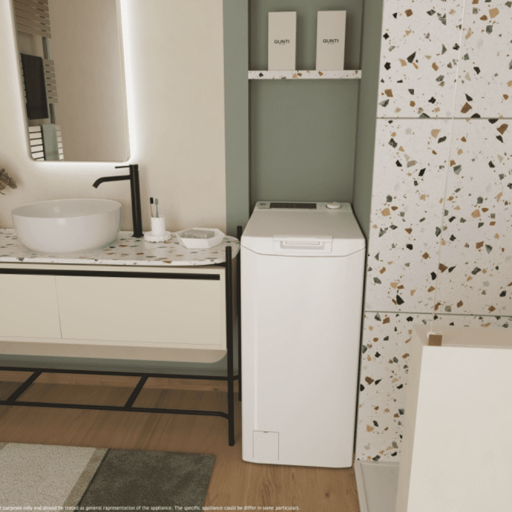 מכונת כביסה 6 ק"ג פתח עליון Hoover THOQ063D3-ISR