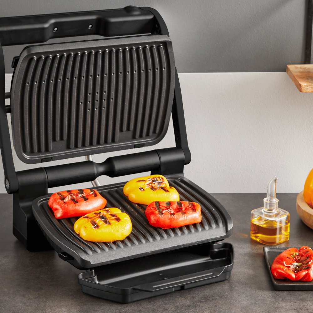 טוסטר גריל לחיצה 2000 וואט Tefal OptiGrill GC7178G1