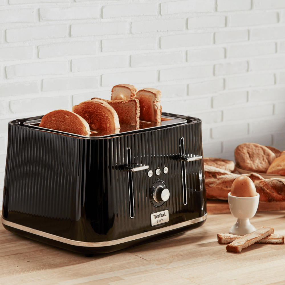 מצנם 4 פרוסות Tefal Loft TT760840 