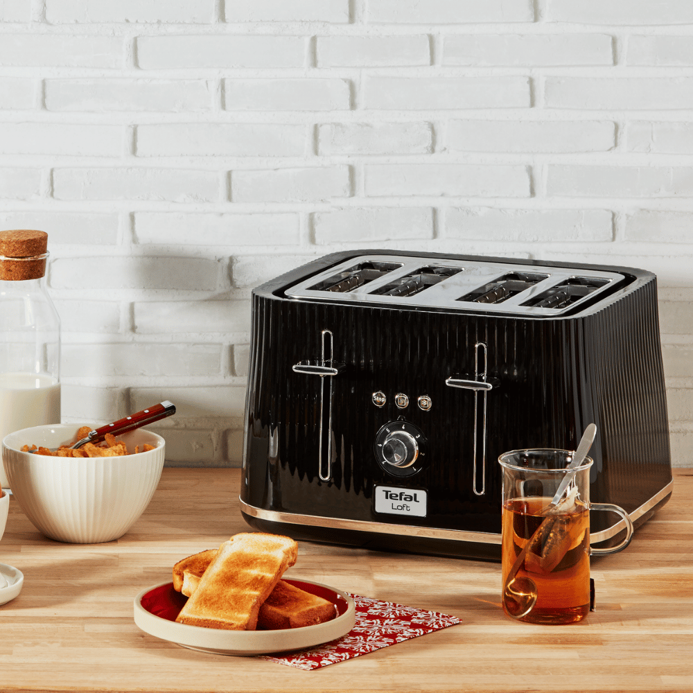 מצנם 4 פרוסות Tefal Loft TT760840 