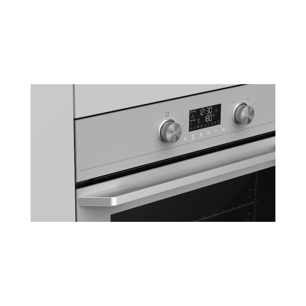 תנור אפייה בנוי 72 ליטר Haier HOQ-K5AAN3GG זכוכית אפורה