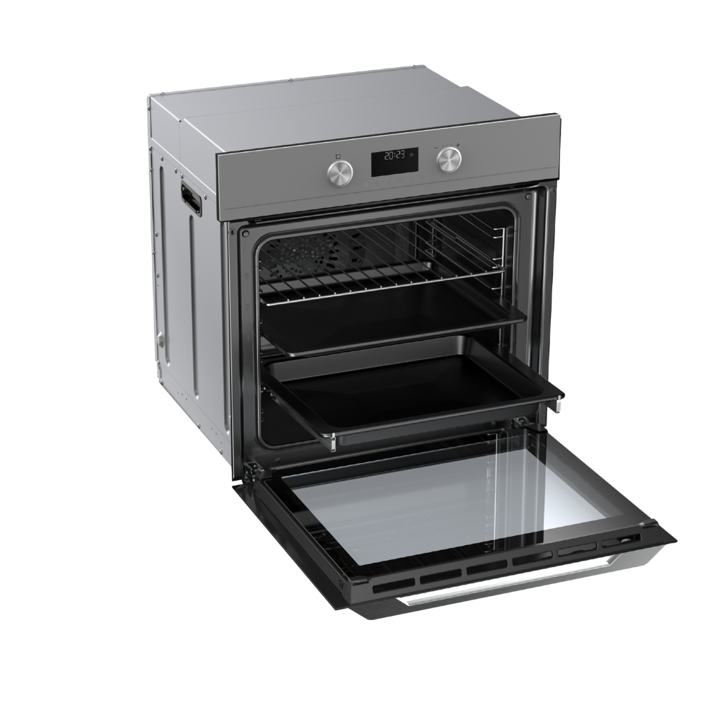 תנור אפייה בנוי 72 ליטר Haier HOQ-K5AAN3GG	 זכוכית אפורה