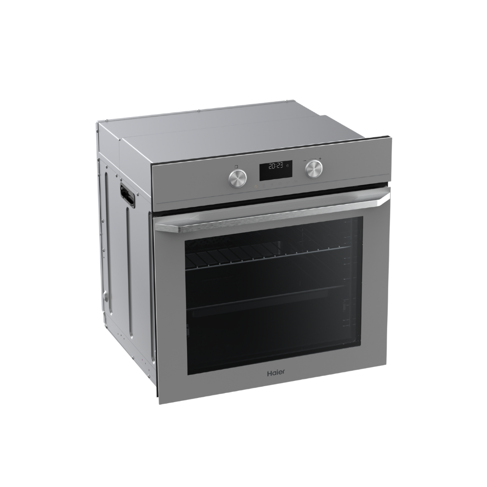תנור אפייה בנוי 72 ליטר Haier HOQ-K5AAN3GG	 זכוכית אפורה