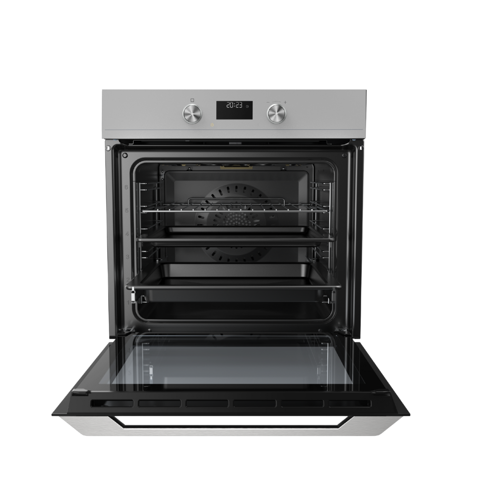 תנור אפייה בנוי 72 ליטר Haier HOQ-K5AAN3GG זכוכית אפורה