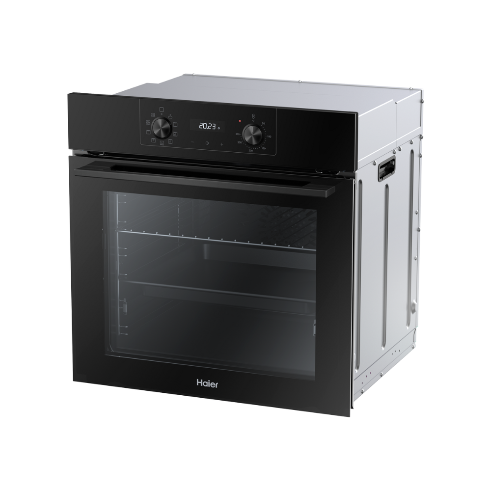 תנור אפייה בנוי 72 ליטר Haier HOQ-K2AAN3BX זכוכית שחורה
