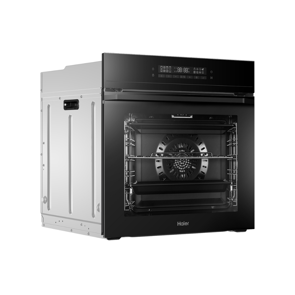 תנור אפייה בנוי 72 ליטר Haier HOQ-F5AAGB זכוכית שחורה