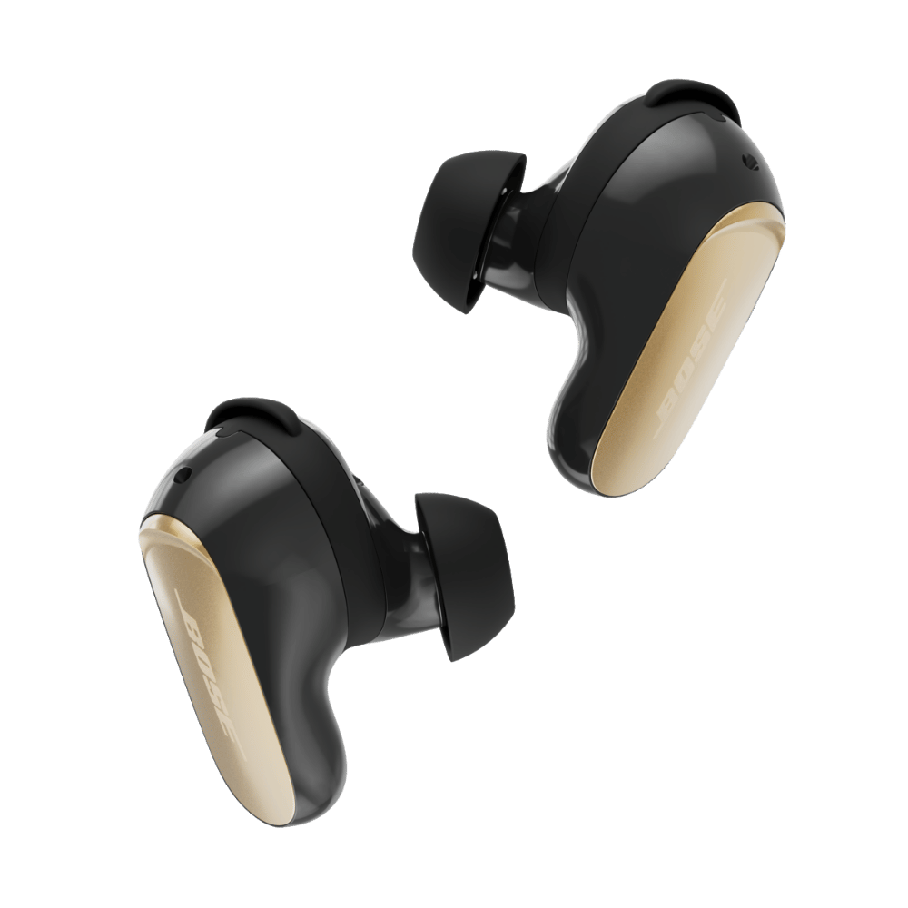 אוזניות אלחוטיות Bose QuietComfort Ultra Earbuds 2nd Gen QCUE2 שחור מוזהב