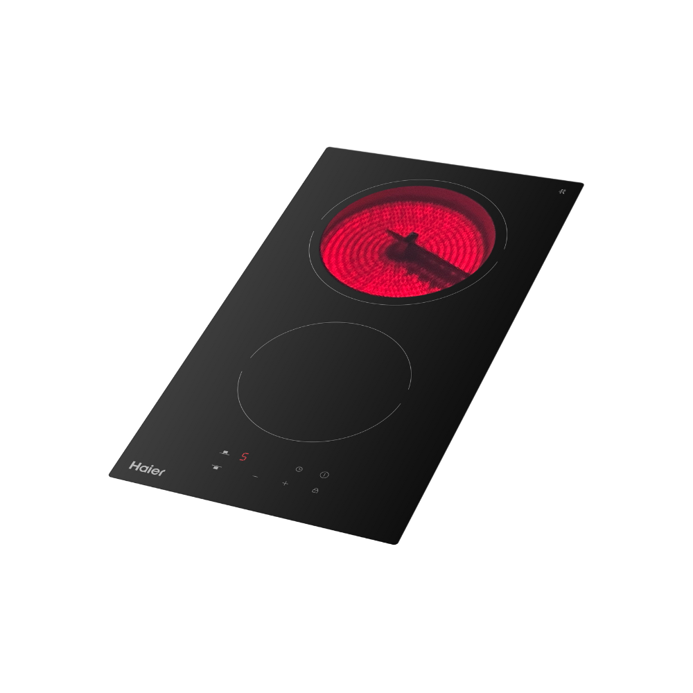 כיריים קרמיות דומינו, 2 אזורי בישול Haier HCE302TB3