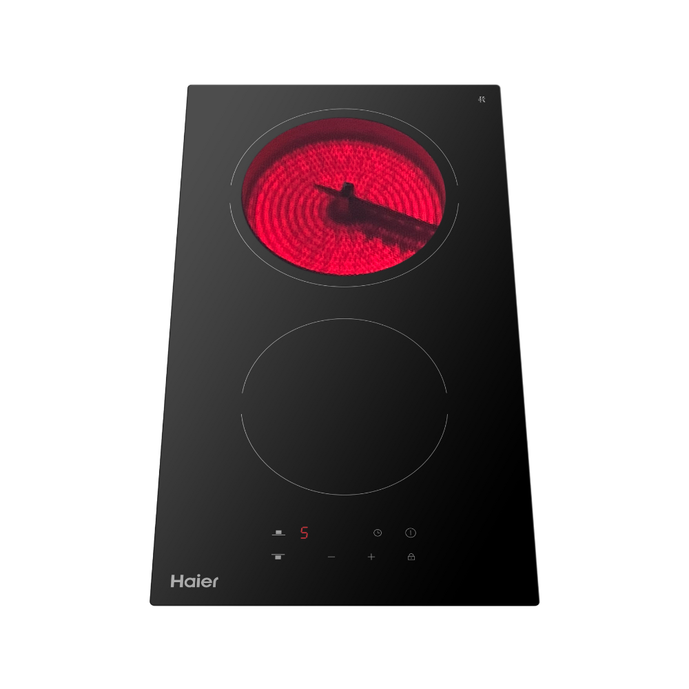 כיריים קרמיות דומינו, 2 אזורי בישול Haier HCE302TB3