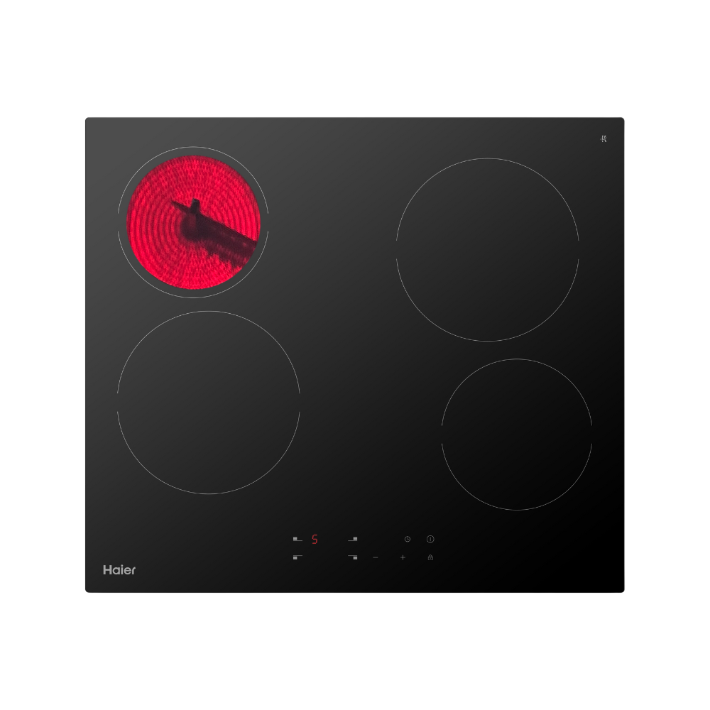 כיריים קרמיות, 60 ס"מ, 4 אזורי בישול Haier HCE604TB3