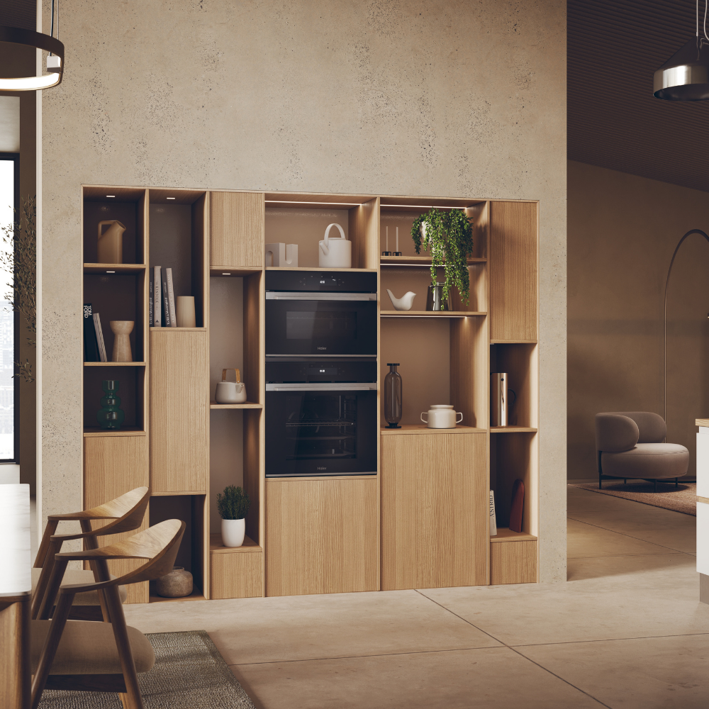 תנור אפייה בנוי 60 ס"מ 78 ליטר Haier H6ID25G3HT