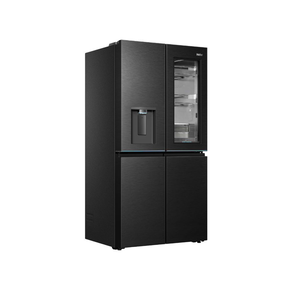 מקרר 4 דלתות 700 ליטר עם בר מים ויצרן קרח Haier HCW99F18DHMB