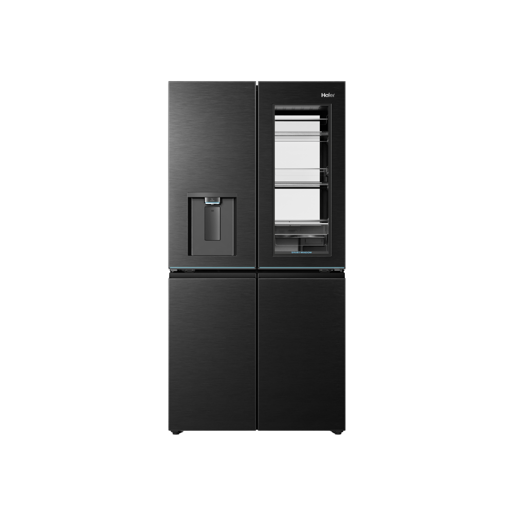 מקרר 4 דלתות 700 ליטר עם בר מים ויצרן קרח Haier HCW99F18DHMB