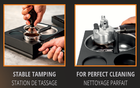 מכונת קפה KRUPS עם ערכת בריסטה מקצועית