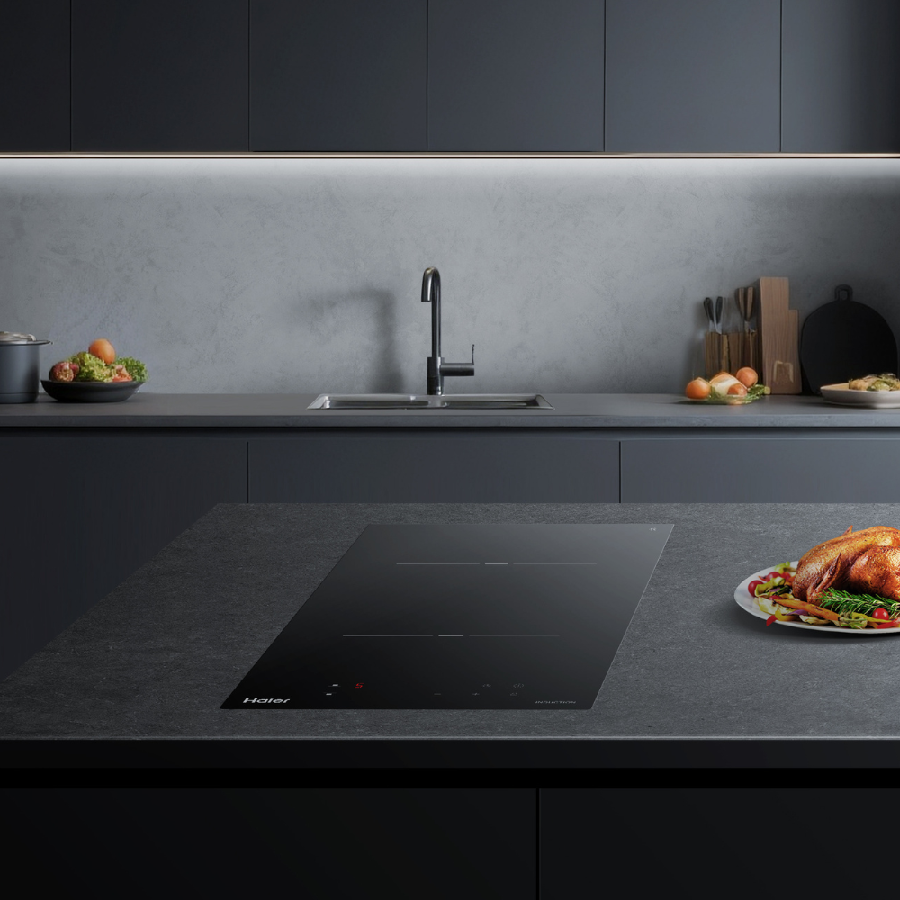 כיריים אינדוקציה דומינו Haier HCI302TB3 