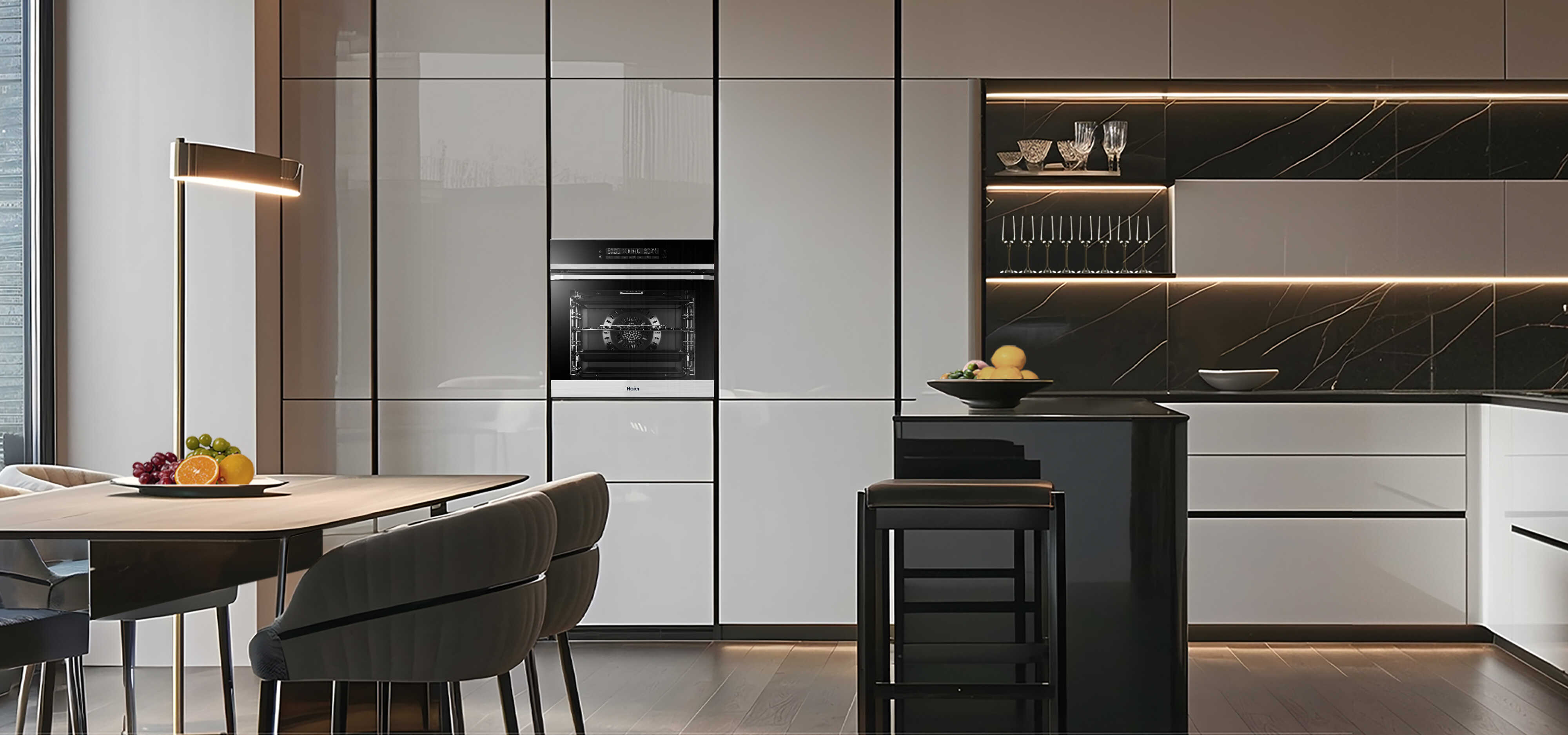 תנור אפייה בנוי 72 ליטר Haier HOQ-F5AA